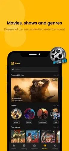 sony-app-for-tv Movies and shows
